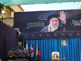 بدرقه آقای شهید ایران با شعار «باید برخاست» و با نماد «مشت گره کرده» انجام میشود / تشییع پیکر مطهر امام شهید در شهرهای تهران ، قم ، نجف ، کربلا و مشهد
